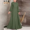 Femmes musulmanes caftan Abaya dubaï turquie mode musulmane Hijab Robe caftan Islam vêtements africains Maxi robes Robe arabe