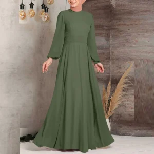 Femmes musulmanes caftan Abaya dubaï turquie mode musulmane Hijab Robe caftan Islam vêtements africains Maxi robes Robe arabe