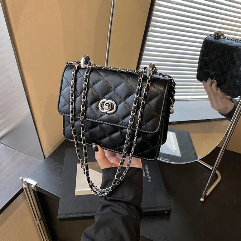 Sac à main Chic en cuir pour femmes, marque de luxe, sac à bandoulière, sacoche à bandoulière, fourre-tout de styliste célèbre, élégant et classique