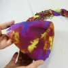 foulard élastique coloré perlé hijab style ethnique pré cravate bandeau bonnet sans bords chapeau respirant jacquard pull casquette
