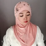 Écharpe de Luxe en Mousseline de Soie pour Femme Musulmane, Hijab, Châle, Sauna, Glands, Prière Malaisienne, Kufi, Islam, Arabie Saoudite, Mode, Livraison Gratuite