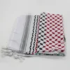 keffiyeh châle hijab en coton tissé traditionnel, Écharpe de sauna arabe, polyvalent et à la mode, unisexe