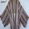 winyi kimono ample style bohème, cardigan, abaya dubaï, tenues de plage luxueuses élégantes, cover up, sexy, sensation de coton, robes valides ens abaya