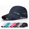 casquettes de sport chapeau de soleil d'été pour hommes et femmes chapeau de baseball de pêche protection uv casquette respirante en maille légère à séchage rapide en plein air