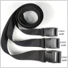 ceinture pour hommes boucle en plastique ceinture tressée en nylon ceinture extérieure réglable attache en plastique ceintures de loisirs tissage bandes de taille