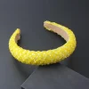 nouveau brillant plein strass bandeau mode femme bandeau élastique rembourré bandeau brillant bandeau femmes chapeaux 884