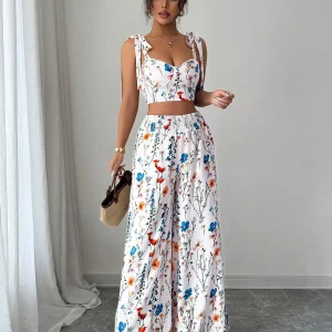 Ensemble deux pièces pour femmes, élégant et confortable pour un usage décontracté, parfait pour toute occasion, look tendance pour les femmes