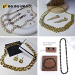Ensemble de bijoux de haute qualité pour femmes, Collection charmante, collier, boucles d&rsquo;oreilles, Bracelet, meilleur cadeau de mariage, nouvelle collection 2025