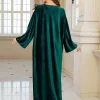 abaya caftans brodés pour femmes moderne élégant dubaï marocain dubaï caftan robes abaya pour femmes robe musulmane