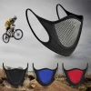 masque facial en maille respirante, mode hommes femmes sports de plein air, anti poussière, protection uv réutilisable, anti pollen, boucles auriculaires, masque de randonnée