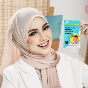 36 pièces/ensemble ruban Hijab femmes musulmanes accessoire Hijab antidérapant sous-capuchon écharpe Double face Transparent ruban amovible facile à utiliser
