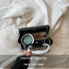 sac à main à bandoulière pour femmes, pocommuniste de fête, mini sac à main de soirée à intervalles de mode, initié, pochette de boîte en or, 2025