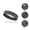 bandes artificiel astiques de dehors pour sauna, absorption de la sueur, coiffure, vaccage rapide, entraînement, anti alde, respirantes, pour yoga, course à pied
