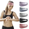 bandeau de sport en cours d'exécution fitness bandeau élastique absorbant la sueur cyclisme jog tennis yoga gymnastique bandeau cheveux bandeau hommes femmes