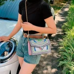 Sac fourre-tout en cuir pour femmes, fourre-tout de styliste sophistiqué, sac à bandoulière, marque de luxe