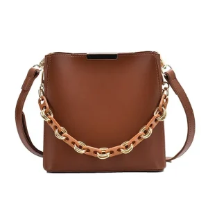 Sacs seau à la mode pour femmes, sacs à main de luxe avec chaîne, sac à bandoulière pour dames, nouveau Design tendance, sacs à poignée supérieure, 2021