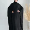 ensemble abaya en coton et lin pour ramadan eid, tiens imar, ensembles musulmans de dubaï, robe hijab, caftan marocain, vêtements éducatifs pour femmes