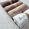 4 pièces/ensemble coton froissé musulman hijab écharpe femmes dames écharpes châles tête enveloppement islamique foulards doux silencieux étole bande