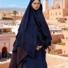 femmes musulmanes longue hijab khimar double couche islamique dubaï hijabs foulards turban arabe dames coiffure ramadan longue foulard