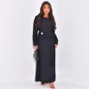 robe longue musulmane eid abaya pour femmes, robes portefeuille, ramadan, maroc, dubaï, caftan de luxe, islam, saoudien, arabe jalabiya abayas