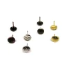 100 pièces dia 11mm punaise décorative tapisserie clou punaise pour coffre à bijoux boîte à vin en bois étui meubles canapé porte 4 couleurs