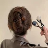 pince à cheveux simple en perles, épingle à cheveux torsadée haut de gamme, crée une coiffure exquise, adaptée aux fêtes d'anniversaire et à un usage quotidien