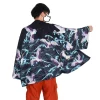 vêtements asiatiques traditionnels pour homme et femme, kimono inari fox, cardigan haori entremi parfait pour un look d'inspiration japonaise