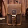 Sac de taille, ceinture en cuir pour hommes, bandoulière, Mini boîte de téléphone multifonctionnelle pour hommes, portefeuille et portefeuille, sac pour cartes de monnaie d’extérieur Sac de taille, ceinture en cuir pour hommes, bandoulière, Mini boîte de téléphone multifonctionnelle pour hommes, portefeuille et portefeuille, sac pour cartes de monnaie d’extérieur