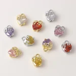 Petit pendentif en or fait à la main, accessoires de bijoux de bricolage, bracelet, collier, matériel de boucles d&rsquo;oreilles