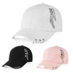 Spécial femmes hommes Hip Hop camionneur Golf Sport avec anneaux casquettes de Baseball chapeau de soleil casquettes de Sport