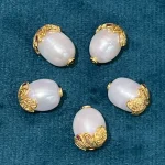 Perles naturelles en vrac, polyvalentes pour pendentif ou brin, fabrication de bijoux, choix cadeau parfait pour les amateurs de bricolage