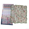 Écharpe en coton de qualité supérieure pour femme, hijab imprimé carré, turban musulman, design floral, doux, tyys bawal, tudung malaisien