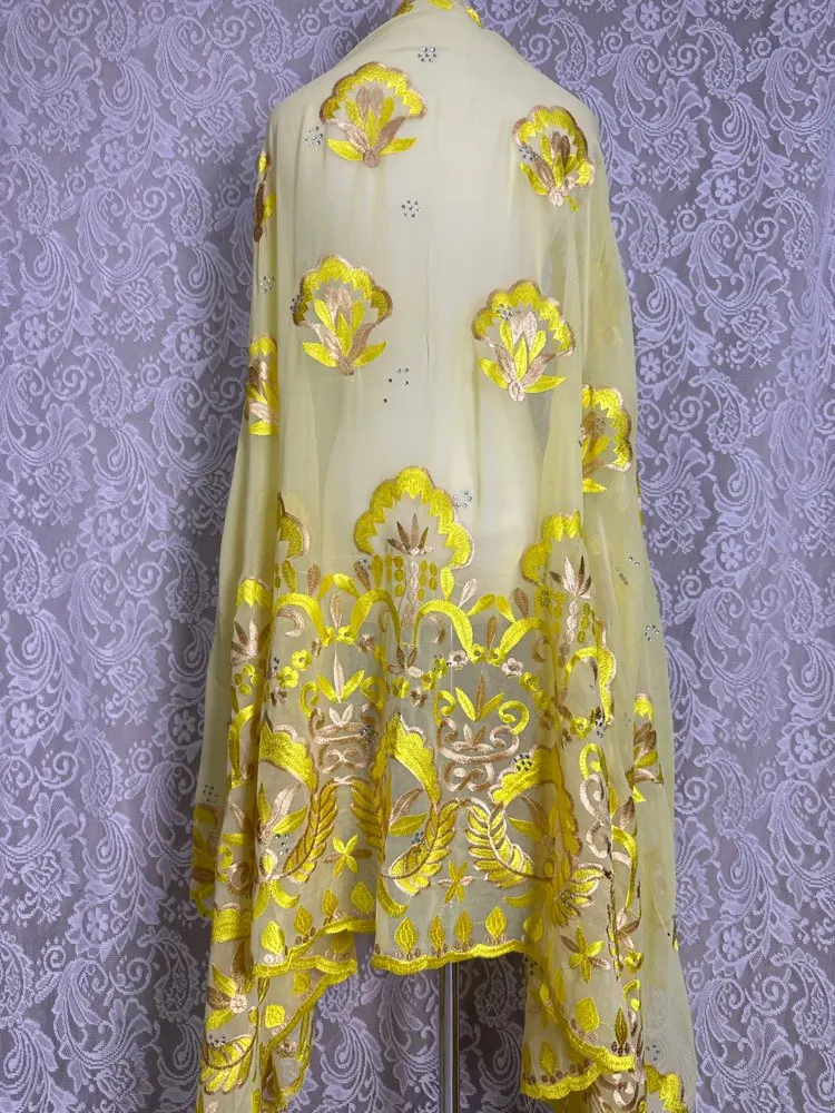 Écharpe hijab musulmane africaine, vente en gros, 2m x 1m, châle en mousseline de soie traditionnel floral élégant et respirant, bon marché pour femmes, prière afrique