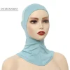 26 couleurs Hijab intérieur casquettes extensible classique Jersey coton Tube casquette coton pratique sous écharpe foulards voyage