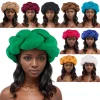 turban à grandes tresses pour femmes africaines, bandeau, pièce de sauna, nigeria auto gele
