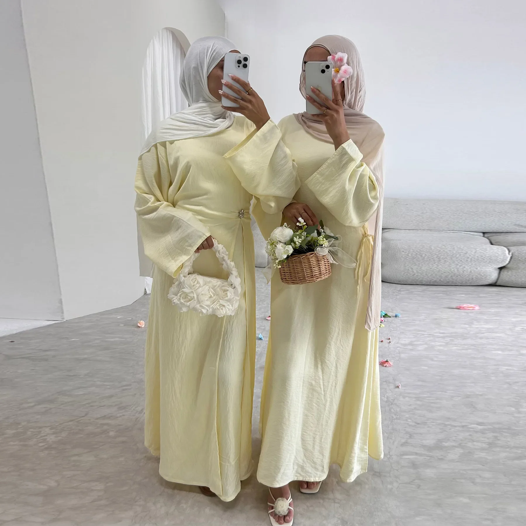 robe longue musulmane eid abaya pour femmes, robes portefeuille, ramadan, maroc, dubaï, caftan de luxe, islam, saoudien, arabe jalabiya abayas