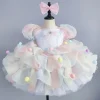 tutu de ballet professionnel classique à paillettes pour adultes et enfants, costume de ballet du lac des cygnes, crêpes, ballerine, robe de danse de fête pour filles et femmes