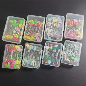 100 pièces épingles de couture broderie Patchwork broches couture broderie Quilting outils aiguille couture bricolage couture accessoires outils