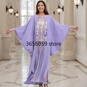 Abaya Robe Eid femmes musulmanes robes de soirée paillettes maroc dubaï Abayas caftan Islam robes arabe longue Robe Jalabiya Ramadan Abaya Robe Eid femmes musulmanes robes de soirée paillettes maroc dubaï Abayas caftan Islam robes arabe longue Robe Jalabiya Ramadan