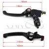 levier de frein d'embrayage de guidon pliant, 22mm, 7/8 pouces, 50cc, 110cc, 125cc, 200cc, crf, klx, ttr, apollo 125, rl, d343, pit bike, 1 paire