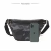 nouveaux sacs banane de camouflage pour hommes version coréenne sac de taille petits sacs de poitrine sacs féminins sacs à bandoulière design de luxe