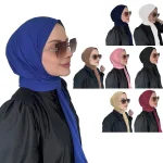 Maillot instantané Hijab sous-capuchon Hijabs pour Femme femmes musulmanes Hijab casquette couverture complète bandeau Islam foulard Femme Turbante Mujer