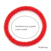 bracelet de perles de cristal pour femmes, élégant, scintillant, fait à la main, bohème, bijoux éblouissants, scintillants, cadeau chic de fête