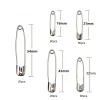 Épingles de sûreté en argent, 260 pièces, différentes tailles pour répondre à une variété de besoins, épingles de sûreté pour vêtements tranchants, kits de couture