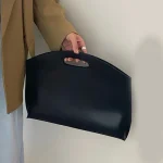 Sac à main pour femmes, nouveau sac de fichiers de grande capacité, sac de banlieue polyvalent à la mode, mallette en cuir élégante, sac pour femmes