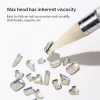 stylo à points pour sélecteur de strass, pierres précieuses à double extrémité, cristaux, goujons, crayon de cire, manucure, nail art, outil de décoration à faire soi même