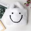 sacs à main souples et polyvalents pour femmes, automne et hiver, peluche initiée, sac messager, fourre tout, sacs à main féminins, sac shopper