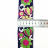 ruban de fleurs brodées pour la couture, robe de soirée, accessoires de patchs à franges pour vêtements, fournitures de couture, artisanat, 1 yards