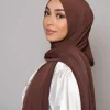 nouveau premium jersey ligne hijab bicolore hijabs pour femmes écharpe medina soie hijab mode musulmane turban femme tête enveloppement pour les femmes