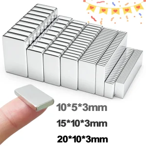 Aimants puissants robustes, crochets magnétiques pour Organization de la maison, rangement d&rsquo;outils de bricolage, autocollant de réfrigérateur pour décoration de maison et de bureau, 10/30 pièces